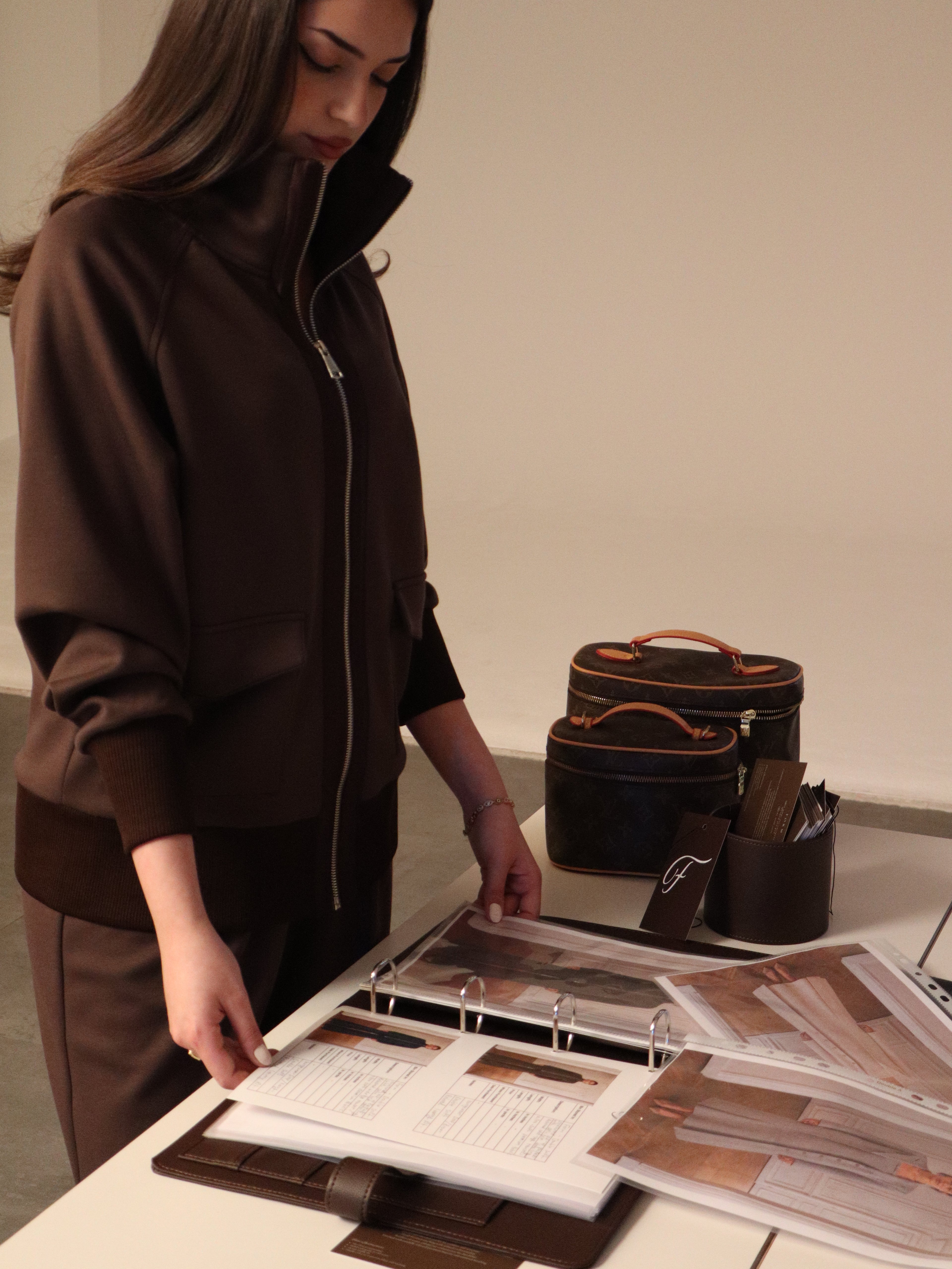 Loungy set - brown